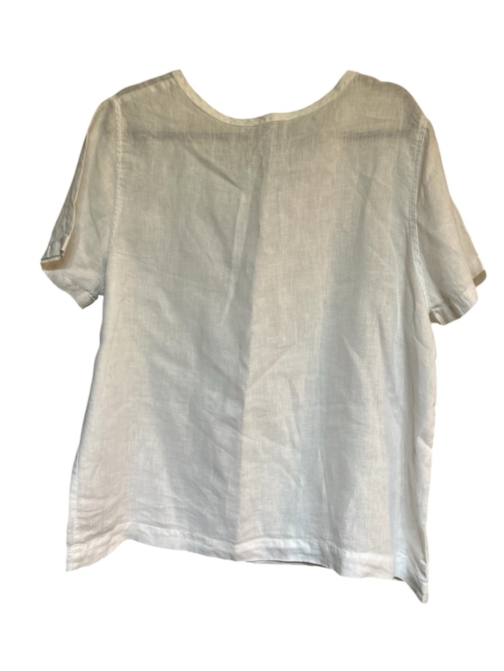 Linen White Classic Tee Large - Picture 2 of 4